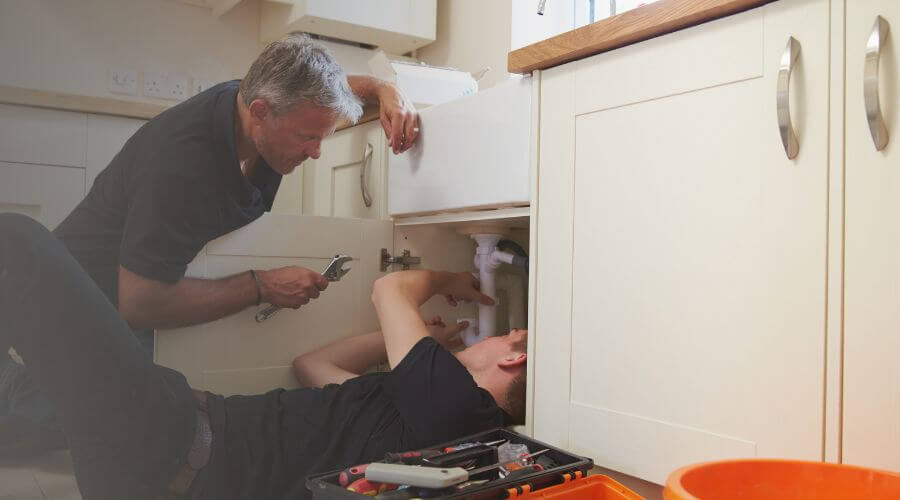 Professional burst pipe repair services in Sadler, TX